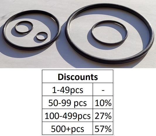 BS350 Nitrile 70 - 5.33mm x 116.84mm ID