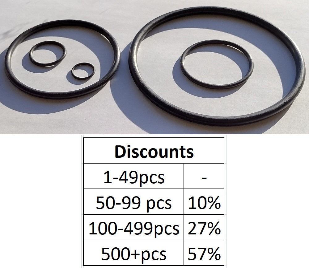 BS369 Nitrile 70 - 5.33mm x 202.57mm ID